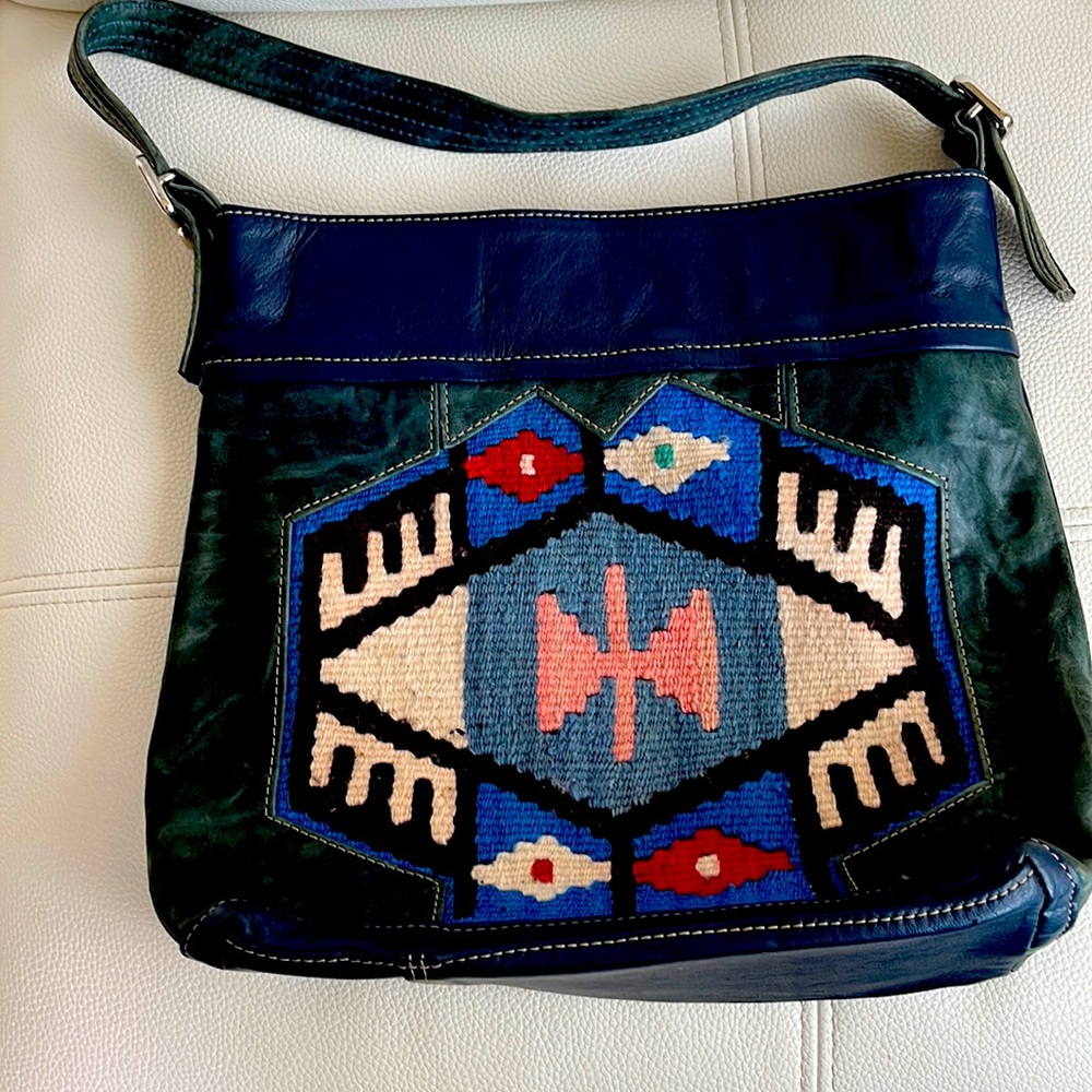 Hand made leather bag